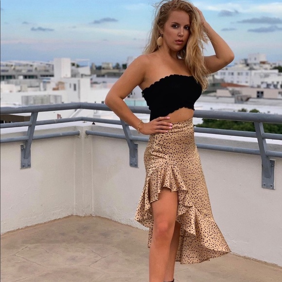 forever 21 asymmetrical skirts